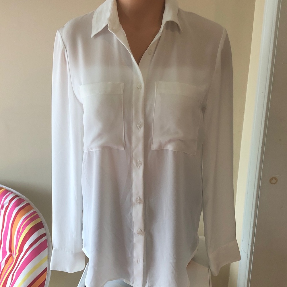 Premise Classic White Button Down Shirt
